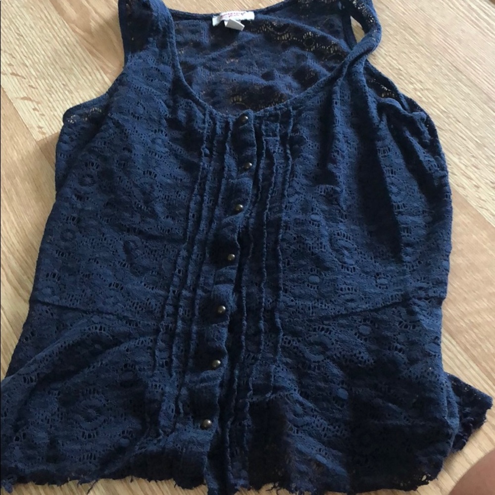 Crochet tank top